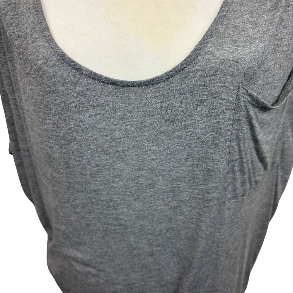 Joie Soft Brooks blouse, size Medium, semisheer, ruched, summer, party, dressy - Picture 3 of 8